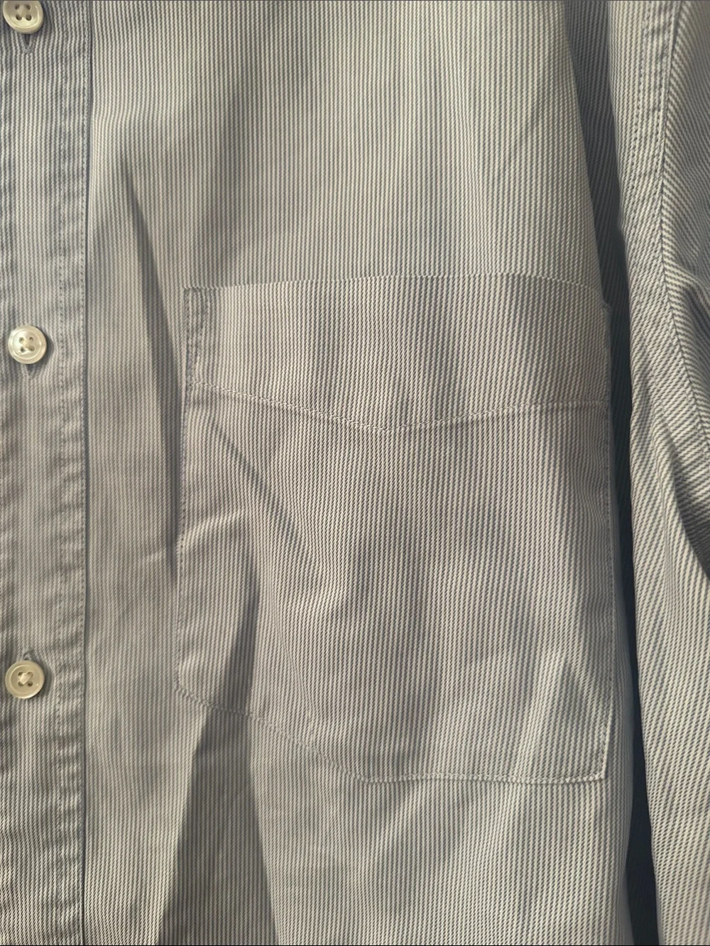 Banana Republic Pale Blue Long-Sleeve Dress Shirt